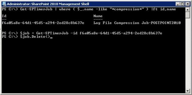 how to delete sharepoint timer job using powershell | Bugra Postaci's Blog