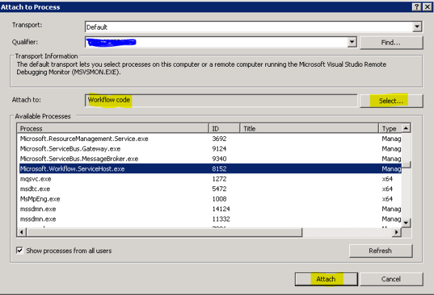 AttachTheProcess